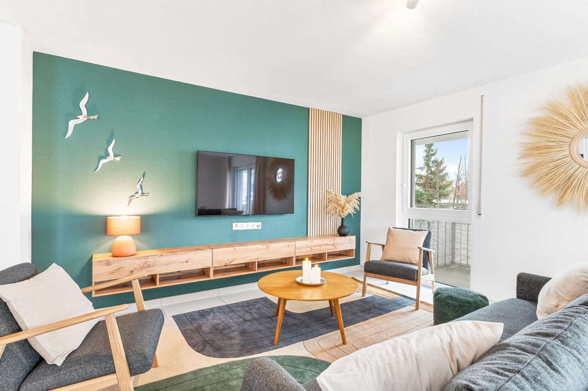 Design-Apartment - Kueche - Parken - Zentral Лайнфелден-Ехтердинген Екстериор снимка