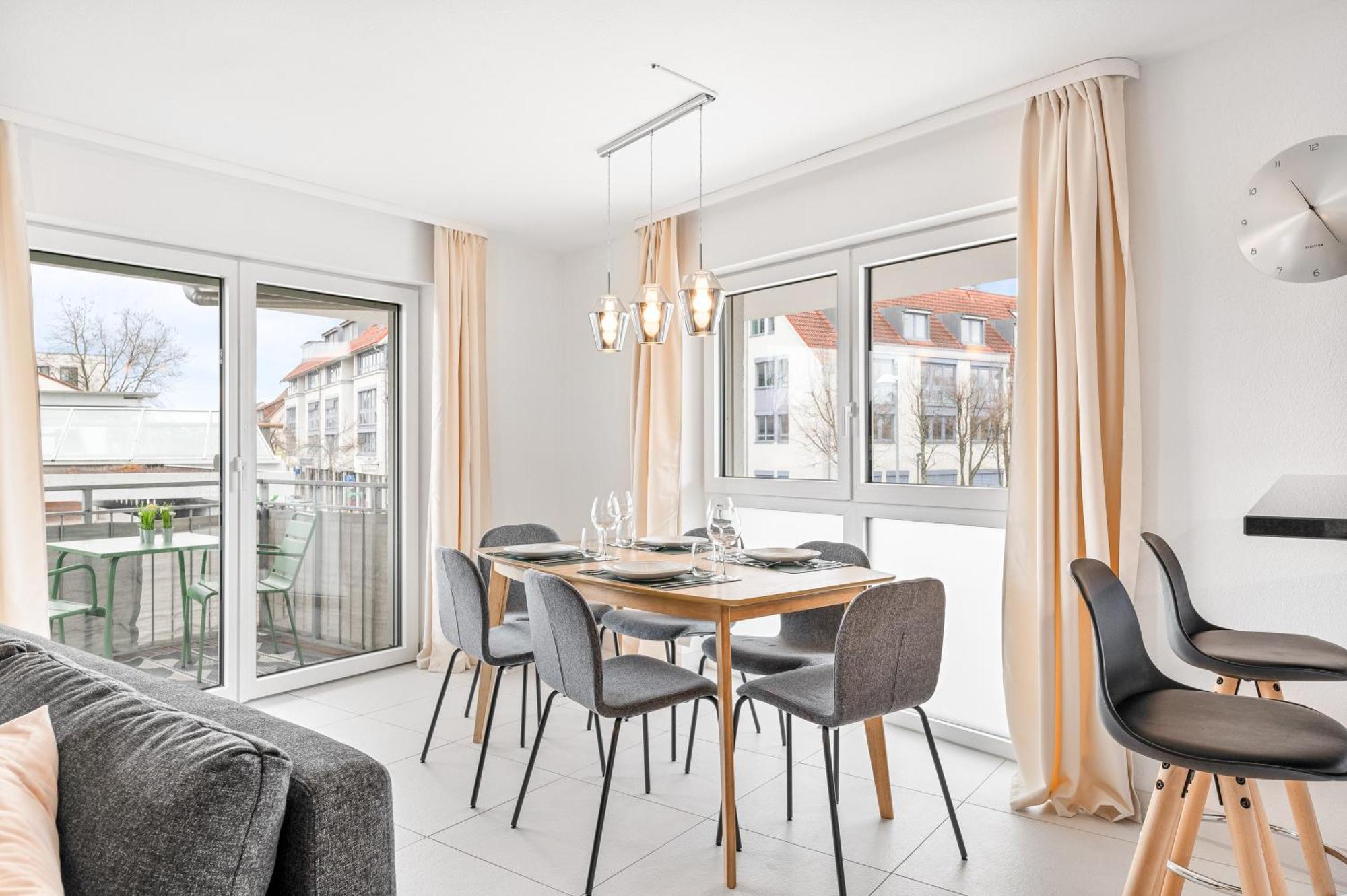 Design-Apartment - Kueche - Parken - Zentral Лайнфелден-Ехтердинген Екстериор снимка